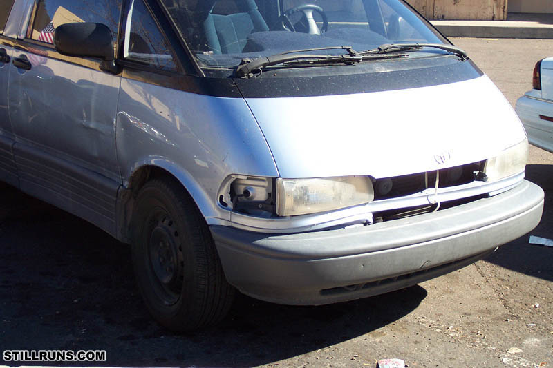 old mini van
