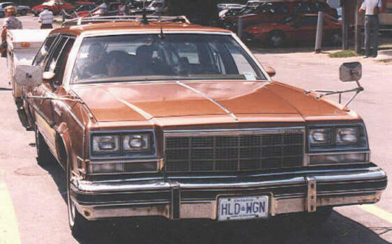 My Dad's old 1979 Buick Electra Estate Wagon 403 CID 66L Olds Rocket V8