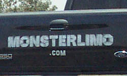 Monster Limo - The Ultimate Advertising Machine.