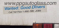 PPG Auto Glass supplier of high quality automotive replacement glass.
