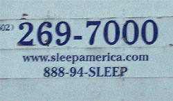 Sleep America - Where America Goes To Sleep.