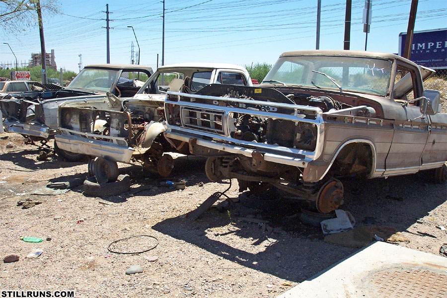Ford trucks junk yards